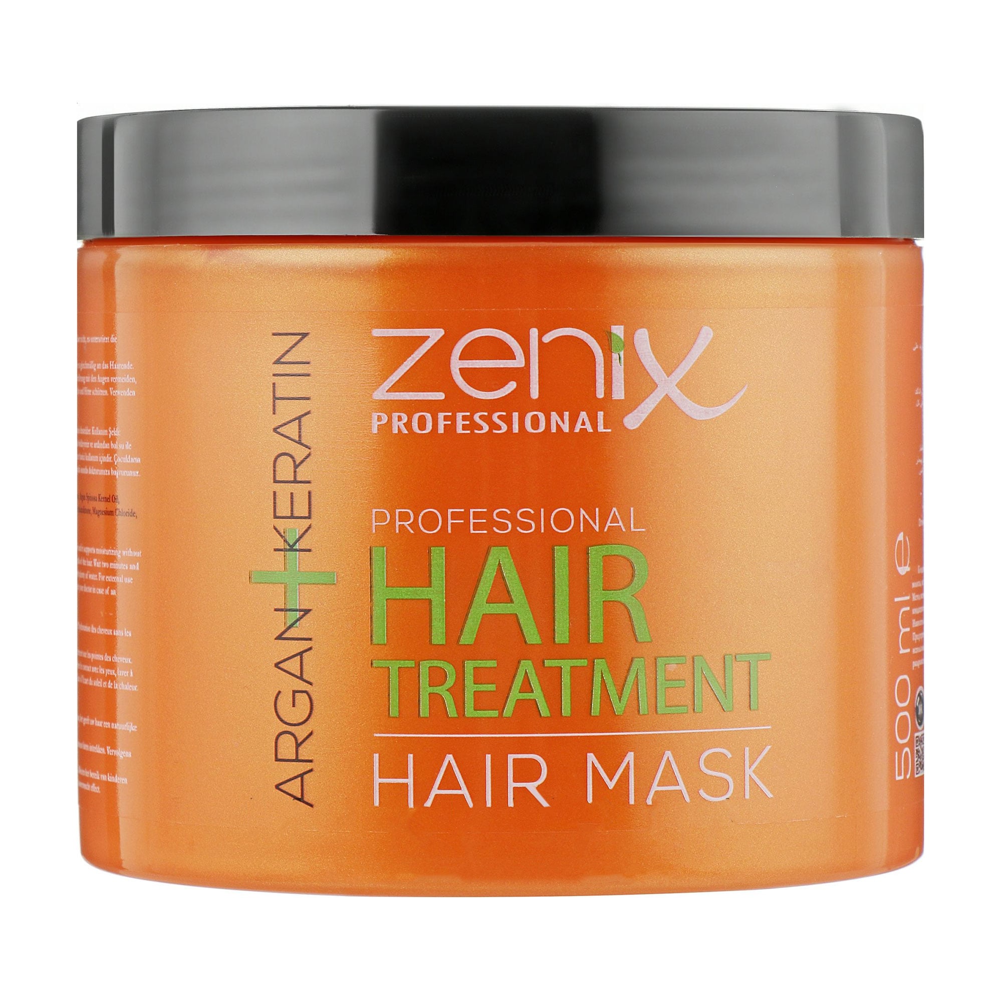 Маска для волосся Zenix Professional Hair Treatment з аргановою олією та кератином, 500 мл